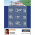 Indianapolis Football Schedule Postcards - Standard (4-1/4" x 5-1/2")